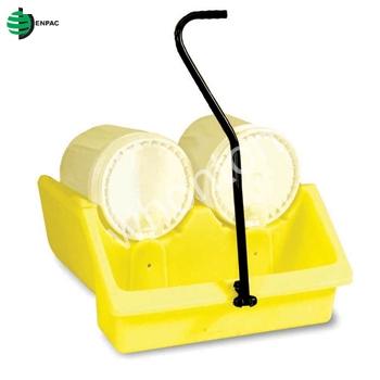 油桶架|ENPAC油桶架_小雙桶疊放油桶架可移動底座6011-YE-M